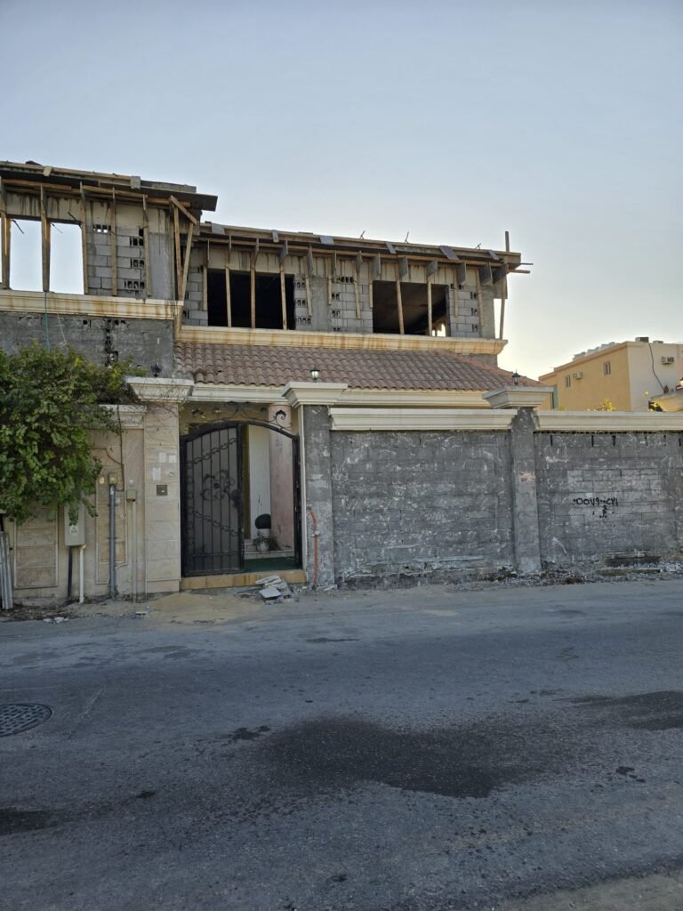 بناء المنازل